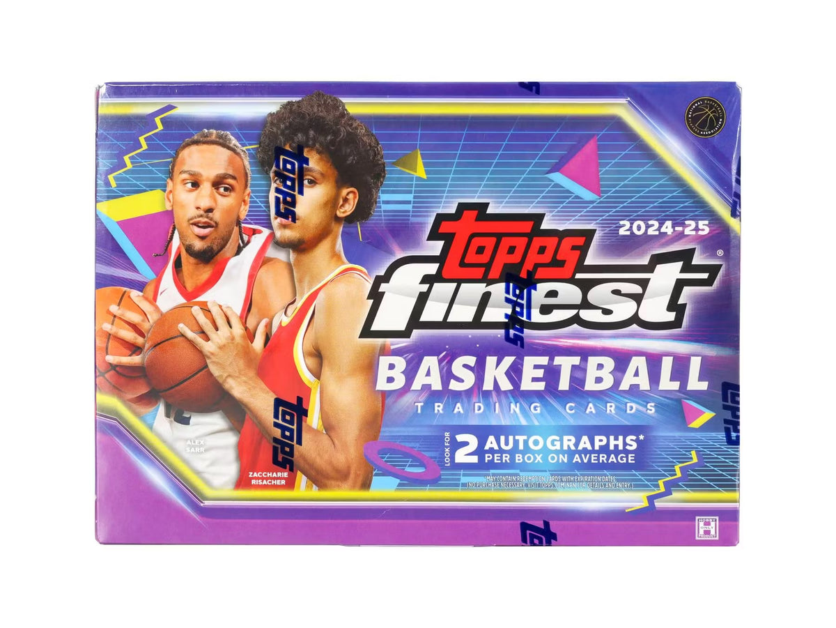 2024-25 Topps Finest Basketball Hobby Box – GSC