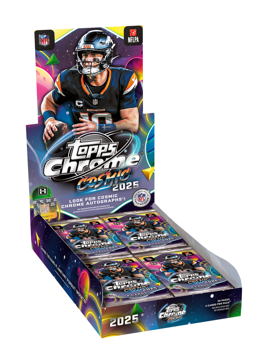 2025 Topps Cosmic Chrome Football Hobby Box – GSC