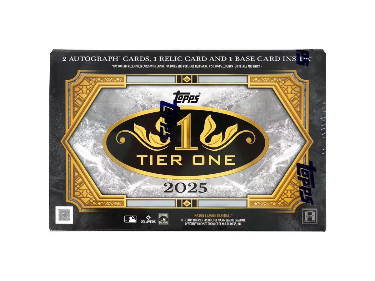 2025 Topps Tier One Baseball Hobby Box – GSC