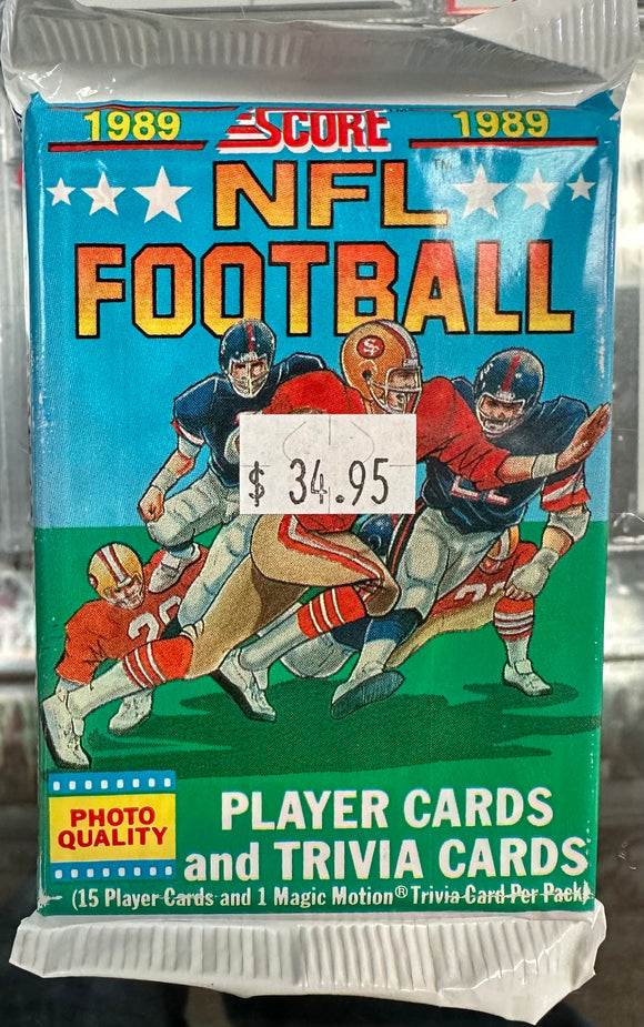 1989 Score Football Pack