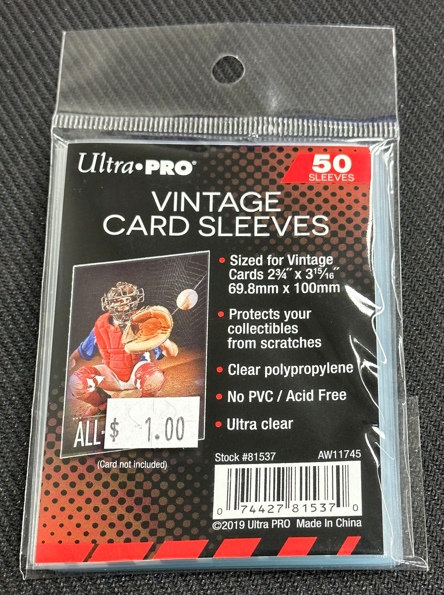Ultra Pro Vintage Card Sleeves GSC