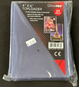 Ultra Pro 4x6 Toploaders