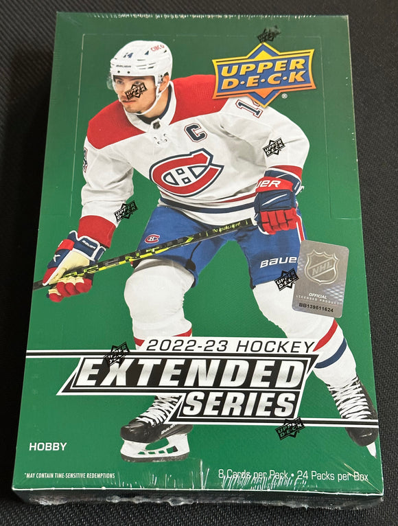 2022-23 Upper Deck Extended Series Hockey Hobby Box