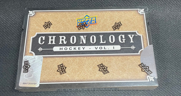 2018-19 Upper Deck Chronology Volume 1 Hockey Hobby Box