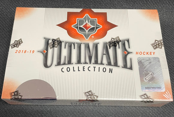 2018-19 Upper Deck Ultimate Collection Hockey Hobby Box