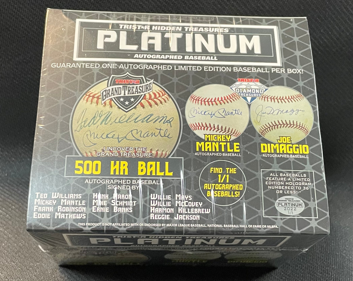 2022 TriStar Hidden Treasures Diamond Stars Autographed Baseball