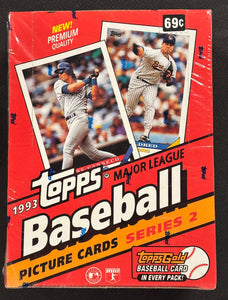 1993 Topps Series 2 Baseball Wax Box