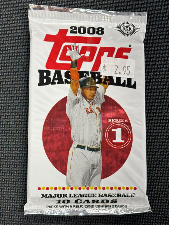2008 Topps Series 1 Baseball Hobby Pack