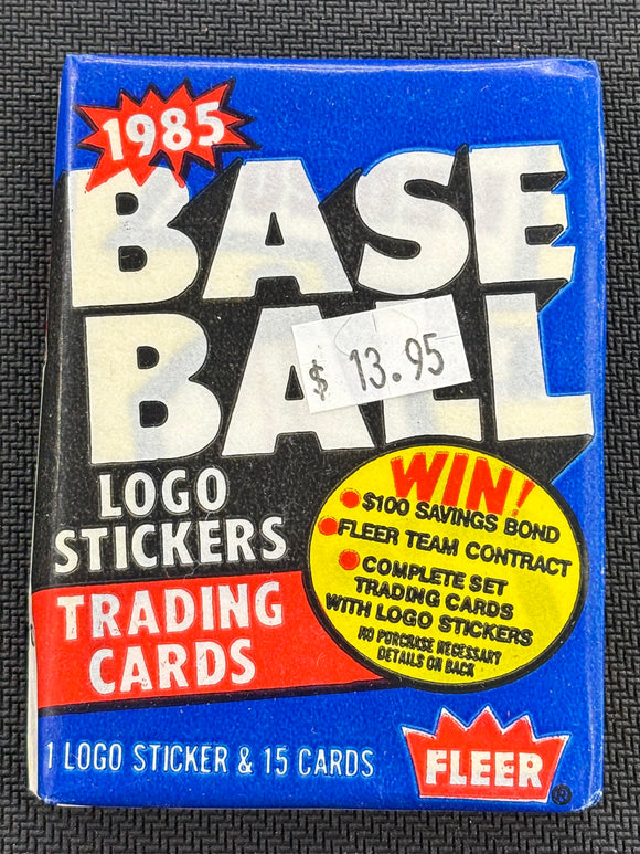 1985 Fleer Baseball Wax Pack
