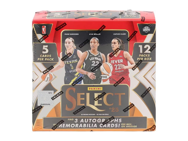 2025 Panini Select WNBA Basketball Hobby Box – GSC