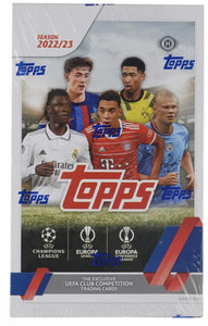 2022-2023 Topps UEFA Club Competitions Soccer Hobby Box
