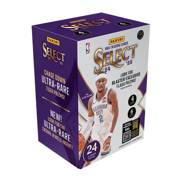 2024-25 Panini Select Basketball Hobby Blaster Box