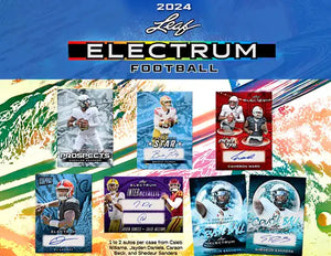 2024 Leaf Electrum Football Hobby Box