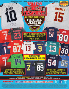 2024 Tristar Hidden Treasures Autographed Football Jerseys Season Edition Box