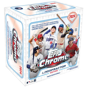 2024 Topps Chrome Baseball Logofractor Edition Box