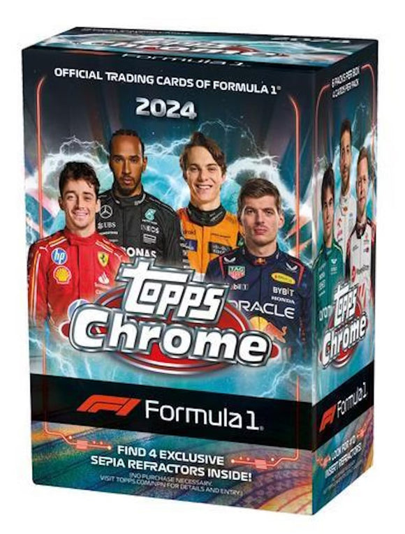 2024 Topps Chrome Formula 1 Racing Blaster Box