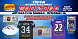 2025 Tristar Hidden Treasures End Zone Autographed Football Season Edition Memorabilia Case