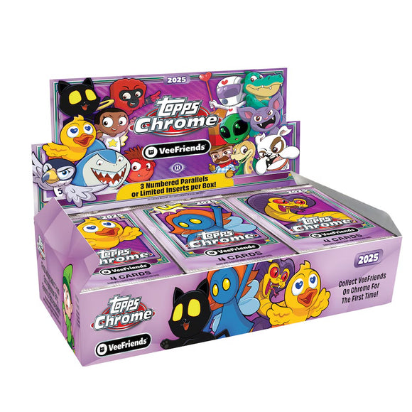 2025 Topps VeeFriends Chrome Hobby Box PRE SALE