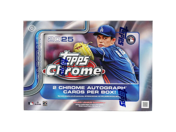 2025 Topps Chrome Baseball Breaker's Delight Box