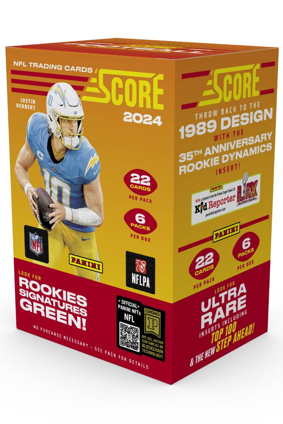 2024 Panini Score Football Hobby Blaster Box