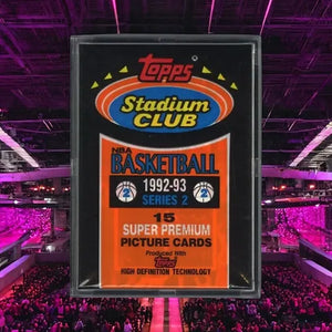 1992-93 Topps Stadium Club Basketball PACK **SERIES 2**From A Sealed Case