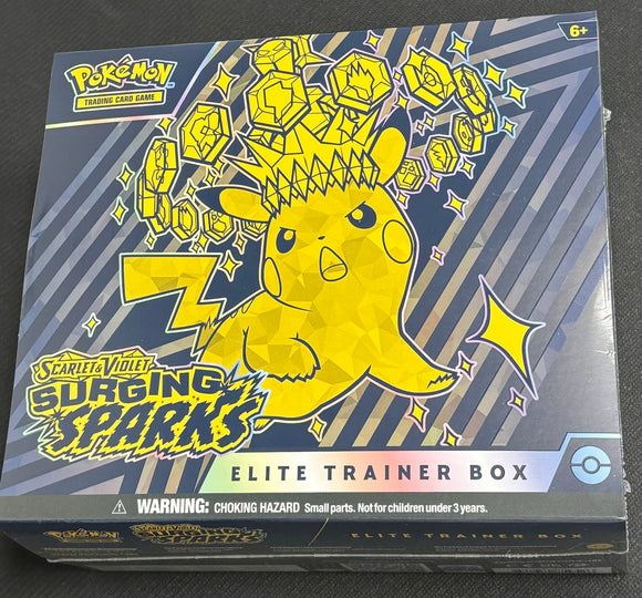 Pokemon Scarlet & Violet Surging Sparks Elite Trainer Box