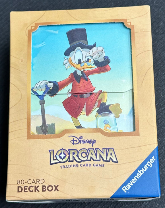 Disney Lorcana Into the Inklands Scrooge McDuck Deck Box