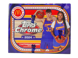 2024 Topps Chrome McDonald's All American Basketball Hobby Box