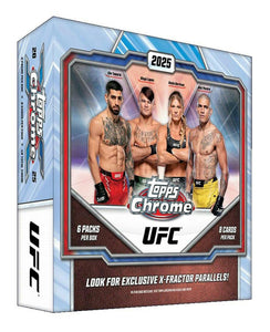2025 Topps UFC Chrome Mega Box