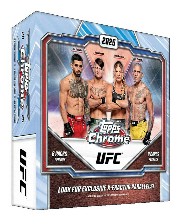 2025 Topps UFC Chrome Mega Box