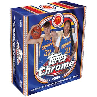 2024 Topps Chrome McDonald's All American Basketball Mega Box