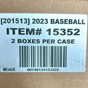 2023 Panini Flawless Baseball Hobby 2 Box Case