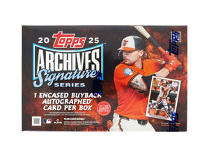 2025 Topps Archives Signature Series Active Player Edition Baseball Hobby Box