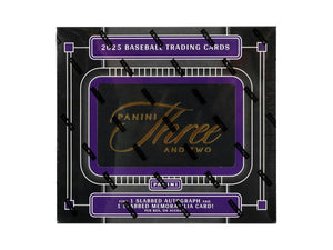 2025 Panini Three & Two Baseball Hobby Box