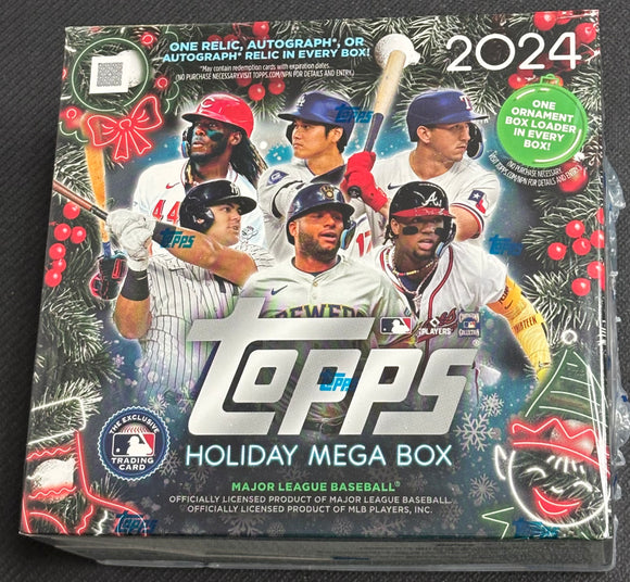 2024 Topps Holiday Baseball Mega Box