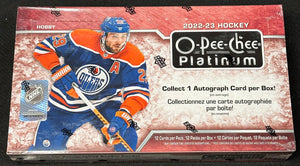 2022-23 Upper Deck O-Pee-Chee Platinum Hockey Hobby Box