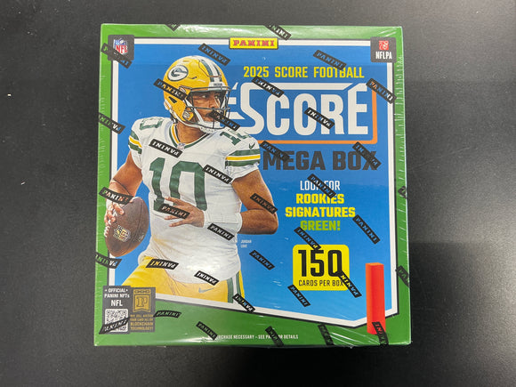2025 Score Football Mega Box