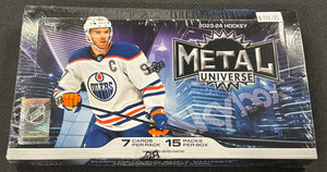 2023-24 Upper Deck Skybox Metal Universe Hockey Hobby Box
