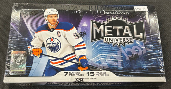 2023-24 Upper Deck Skybox Metal Universe Hockey Hobby Box