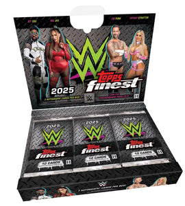 2025 Topps Finest WWE Hobby Box