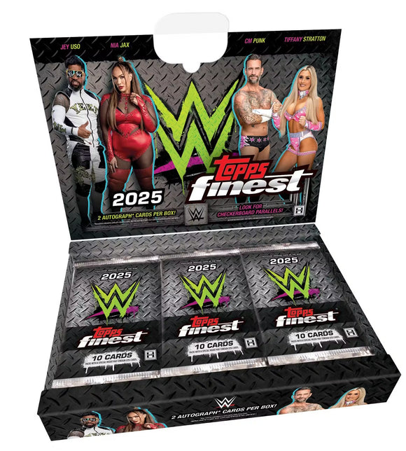2025 Topps Finest WWE Hobby Box