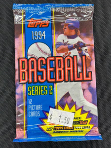1994 Topps Series 2 Baseball Wax Pack