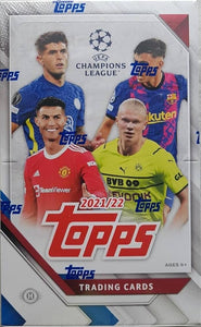 2021-22 Topps UEFA Champions League Collection Soccer Hobby Box