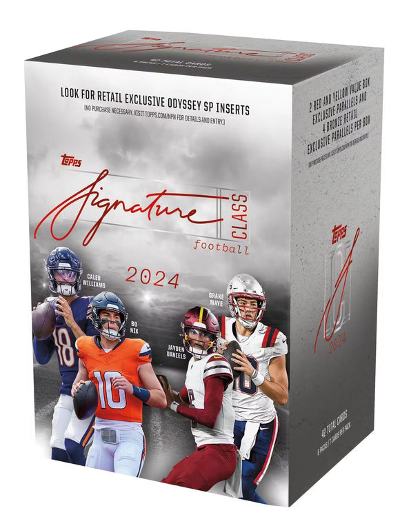 2024 Topps Signature Class Football Blaster Box