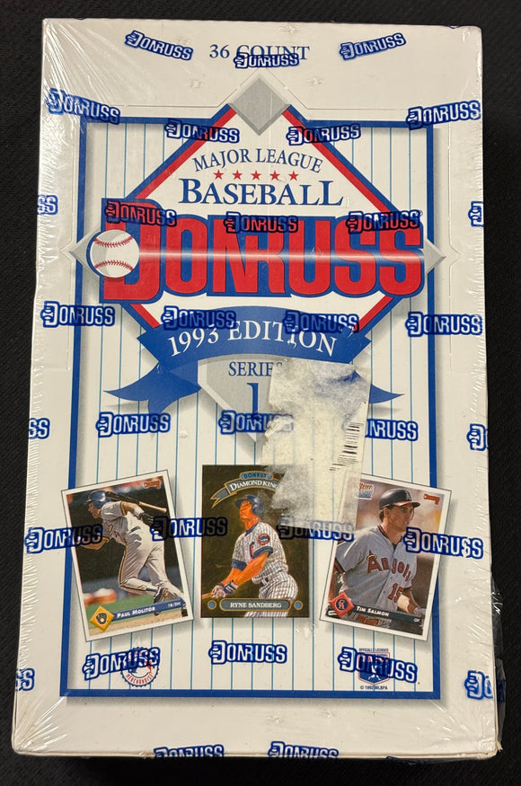 1993 Donruss Baseball Series 1 Hobby Box