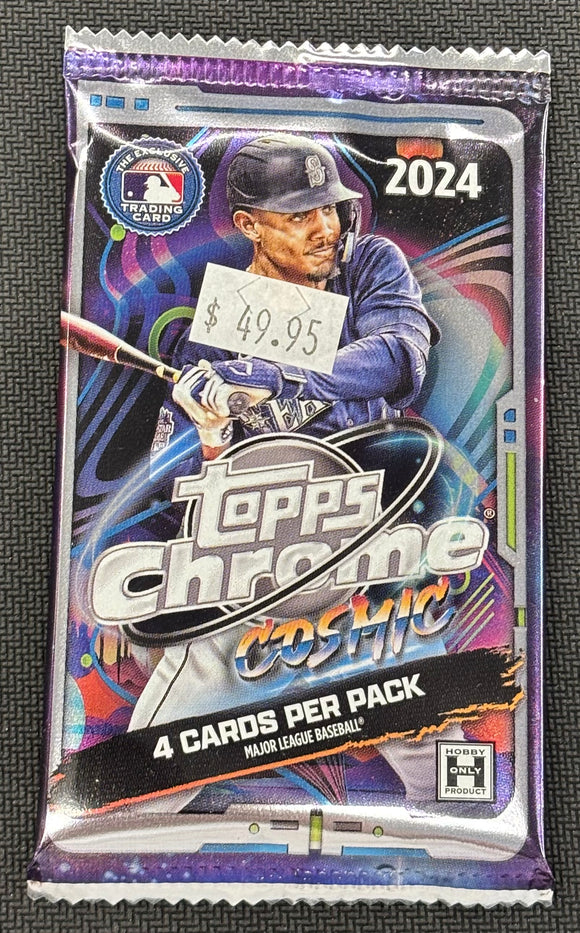 2025 Topps Cosmic Chrome Baseball Hobby Pack (CHASE - Pete Crow-Armstrong, Shohei Ohtani, Vladimir Guerrero Jr, & Paul Skenes Autographs)