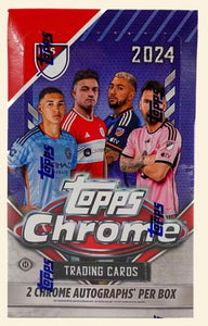 2024 Topps Chrome MLS Soccer Hobby Box