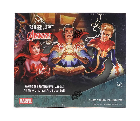2022 Upper Deck Marvel Fleer Ultra Avengers Hobby Box