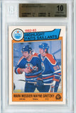 1983-84 O-Pee-Chee #23 Mark Messier / Wayne Gretzky HL BGS 10