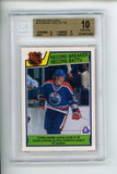 1983-84 O-Pee-Chee BGS PRISTINE 10 Wayne Gretzky #212